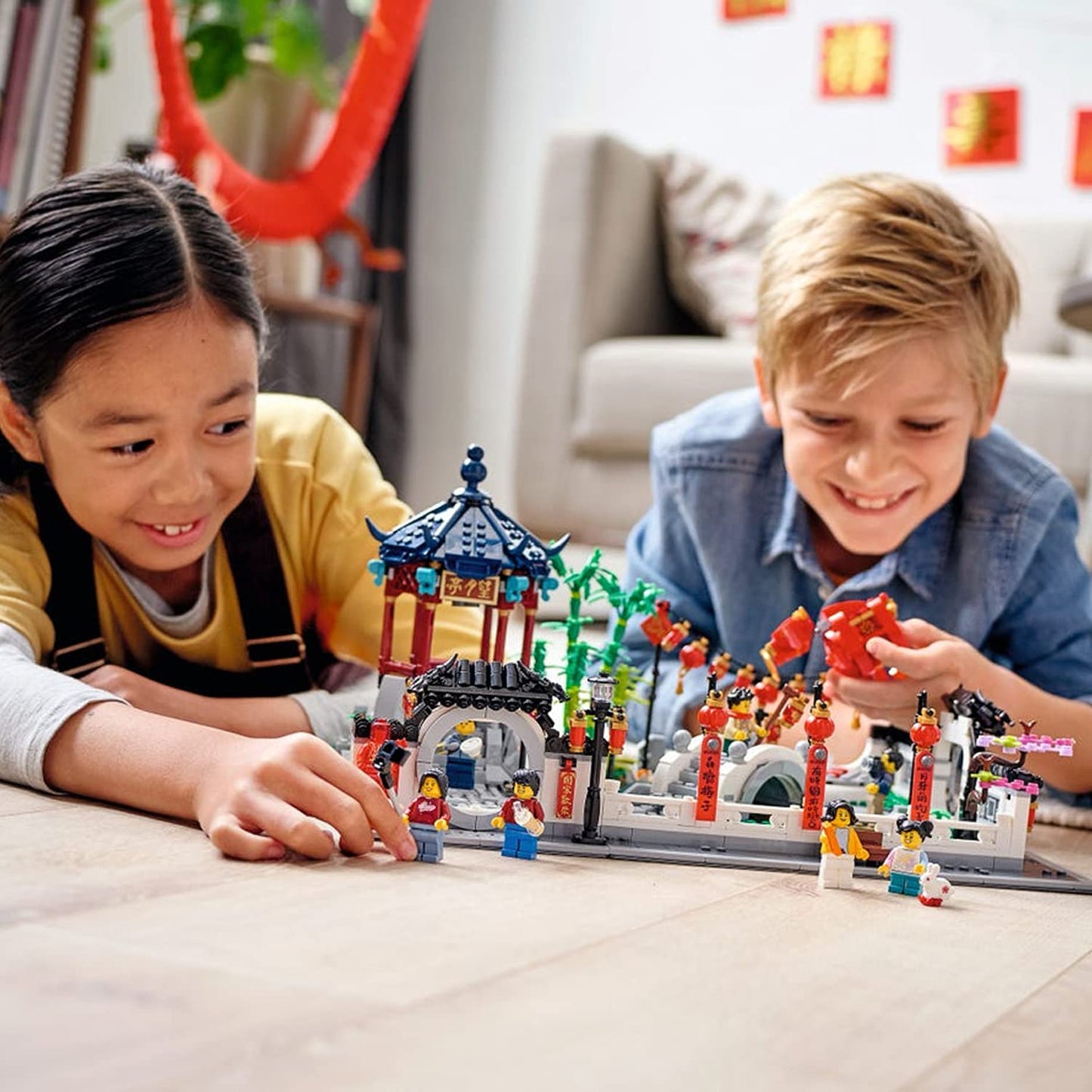 LEGO Spring Lantern Festival 80107 Building Kit | Lunar New Year Gift for Kids (1,793 Pieces)