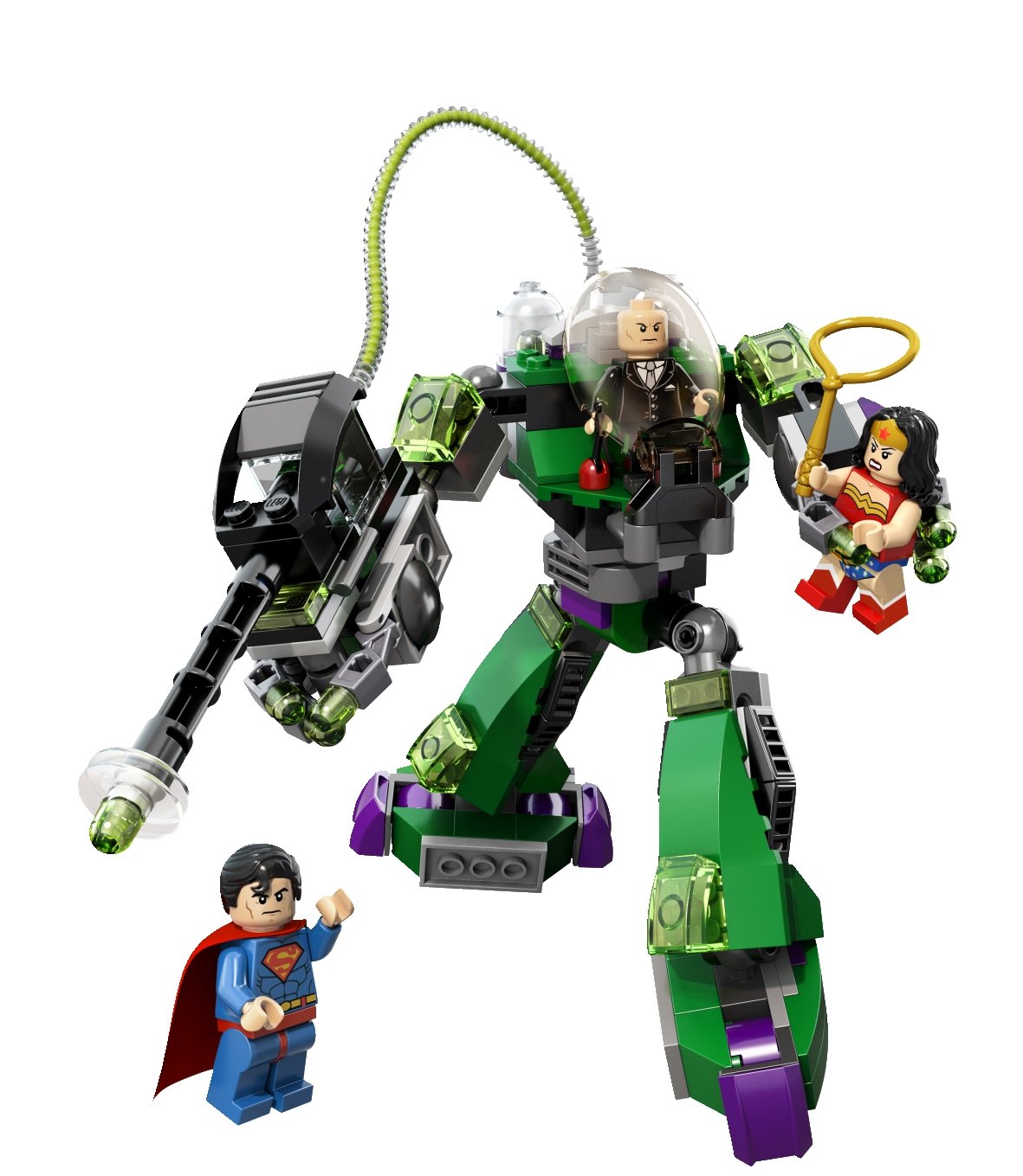 LEGO Super Heroes Superman vs Power Armor Lex 6862 - Kryptonite Robot Battle