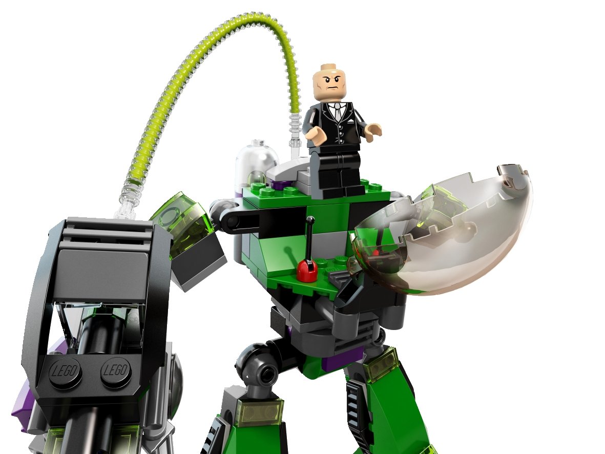 LEGO Super Heroes Superman vs Power Armor Lex 6862 - Kryptonite Robot Battle