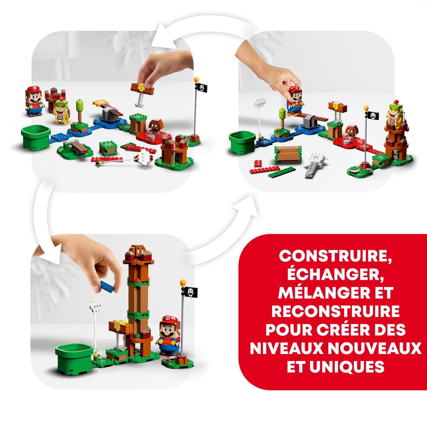 LEGO Super Mario Adventures Starter Course (71360) – Interactive Buildable Toy Set for Kids 6+
