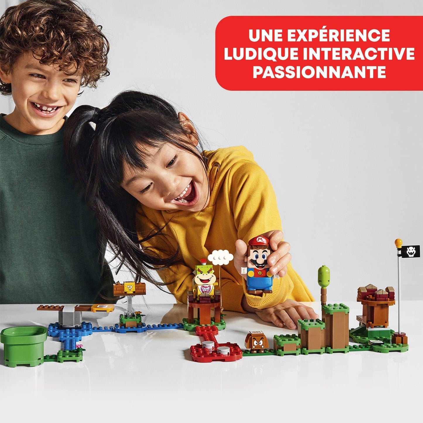 LEGO Super Mario Adventures Starter Course (71360) – Interactive Buildable Toy Set for Kids 6+