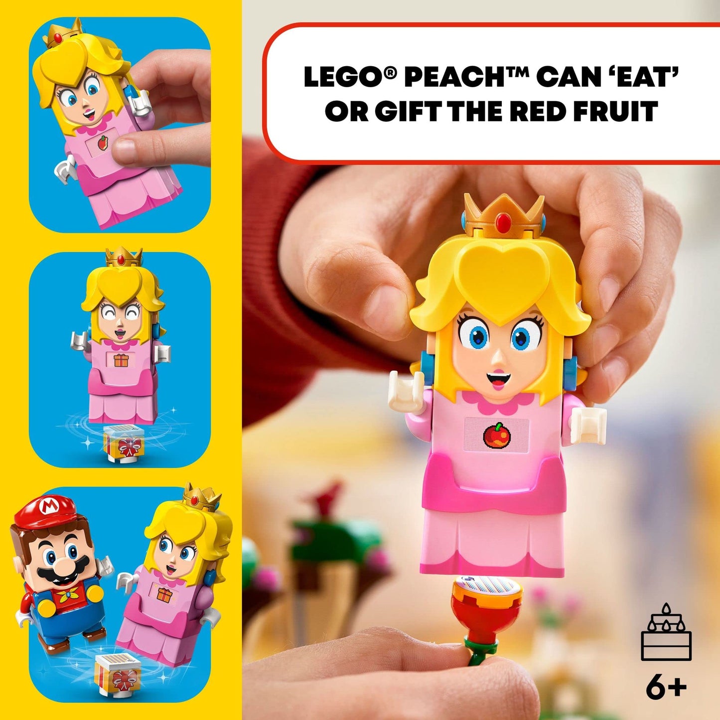 LEGO Super Mario Adventures with Peach Starter Course 71403 – Interactive Buildable Toy