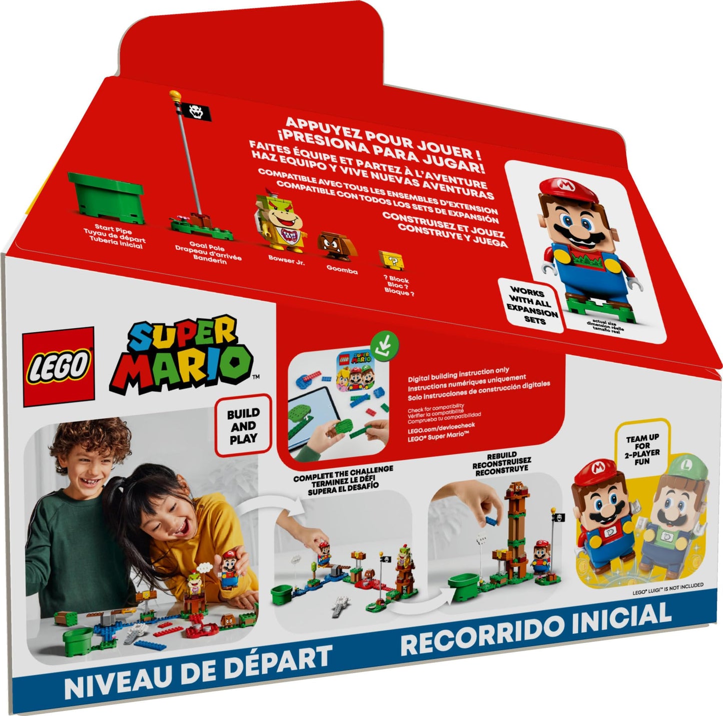 LEGO Super Mario Adventures with Mario Starter Course 71360 – Interactive Buildable Toy for 6+ Fans