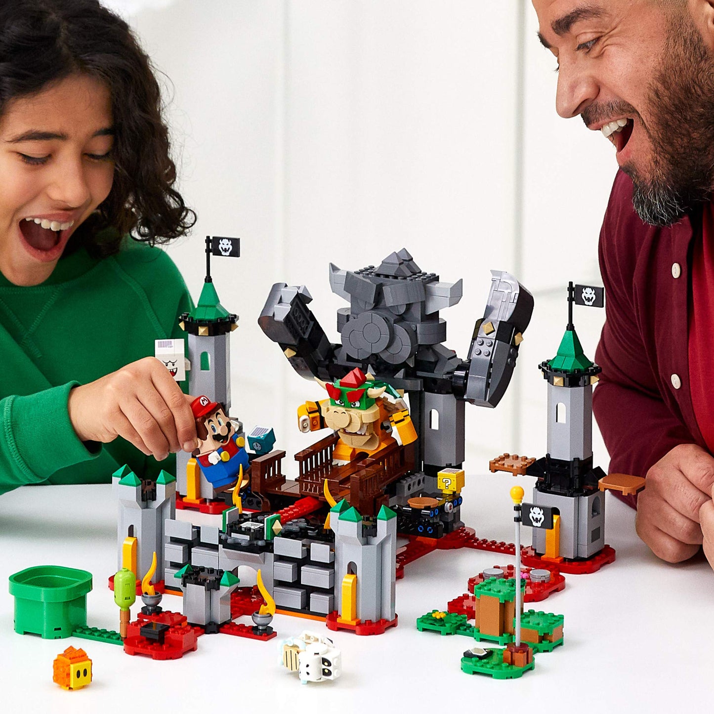 LEGO Super Mario Bowser's Castle Boss Battle Expansion Set 71369 – 1,010 Pieces