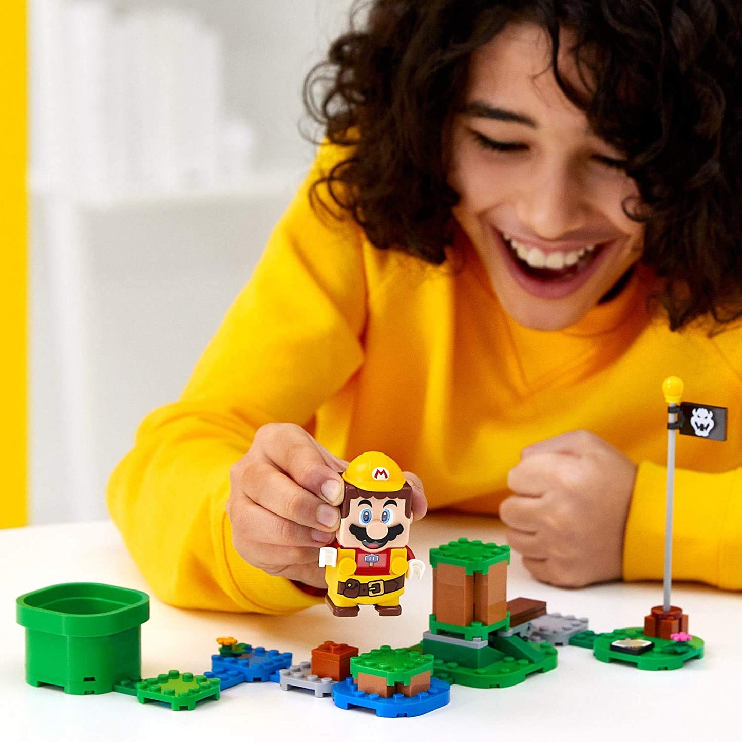 LEGO Super Mario Builder Mario Power-Up Pack 71373 – Building Kit for Kids