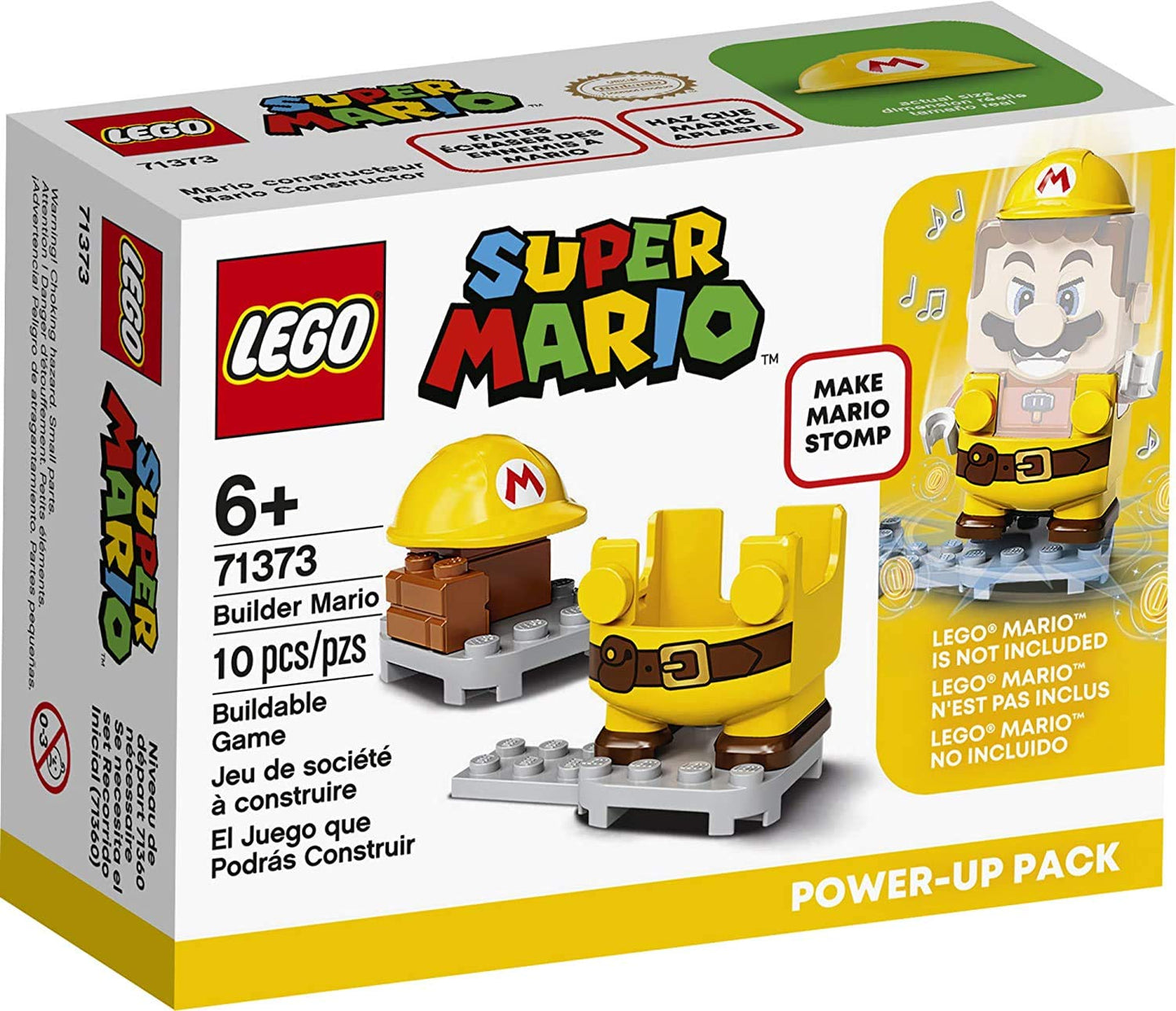 LEGO Super Mario Builder Mario Power-Up Pack 71373 – Building Kit for Kids
