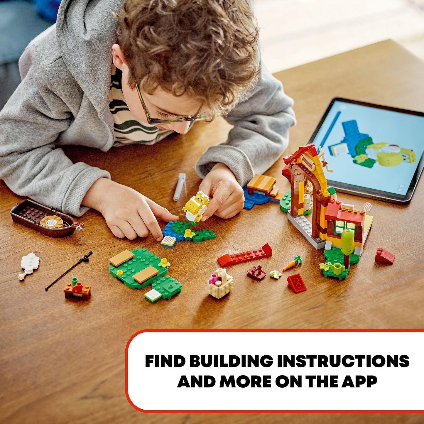 LEGO Super Mario Picnic at Mario's House Expansion Set 71422 – 259-Piece Build-and-Play Kit