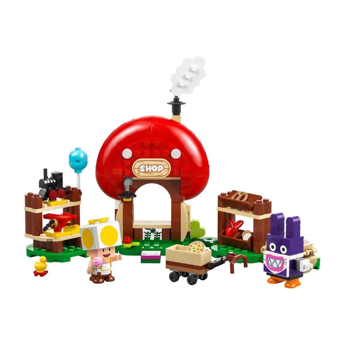 LEGO Super Mario Carottin & Toad Shop Expansion Set (71429) – 230 Pieces