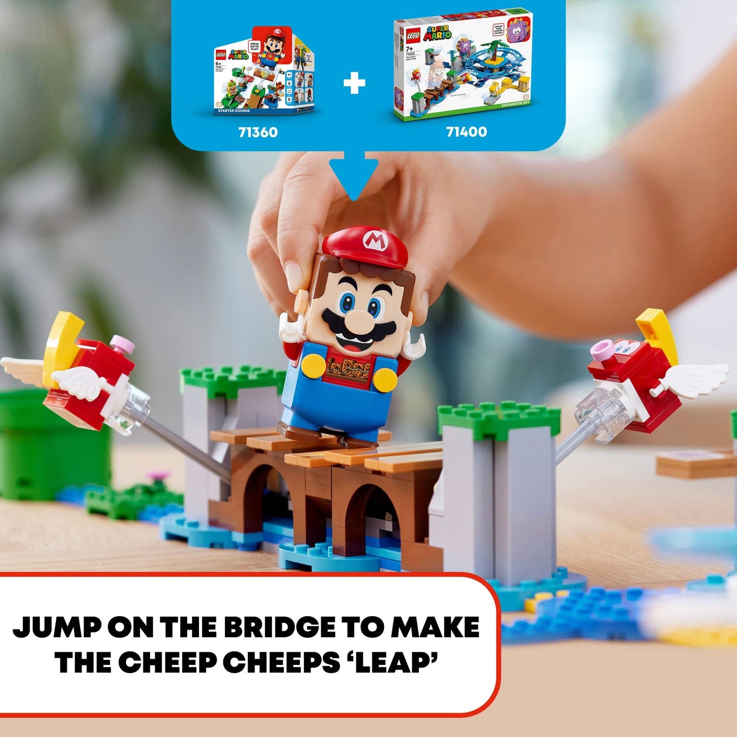 LEGO Super Mario Big Urchin Beach Ride Expansion Set 71400 – 536 Pieces, Ages 7+