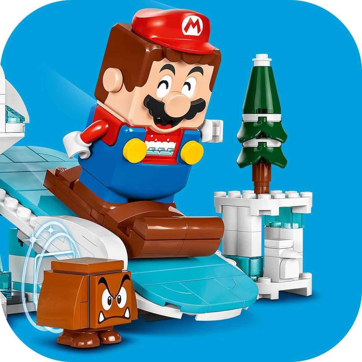 LEGO Super Mario Penguin Family Snow Adventure Expansion Set 71430 | Interactive Goomba & Penguin Figures