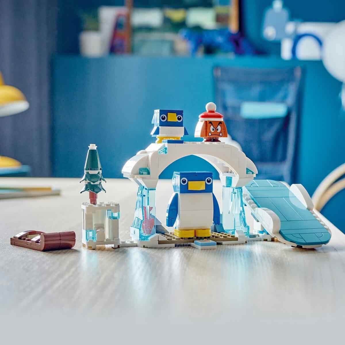 LEGO Super Mario Penguin Family Snow Adventure Expansion Set 71430 | Interactive Goomba & Penguin Figures