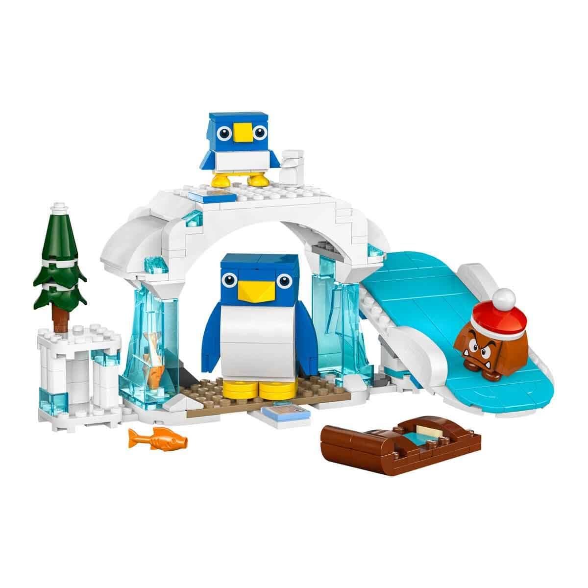 LEGO Super Mario Penguin Family Snow Adventure Expansion Set 71430 | Interactive Goomba & Penguin Figures