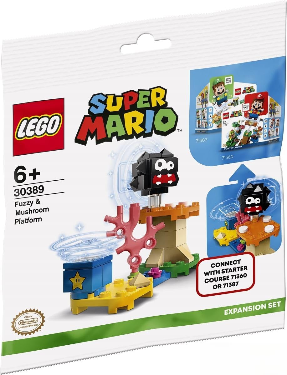 LEGO Super Mario Polybag Set 30389 – Platform and Mushroom