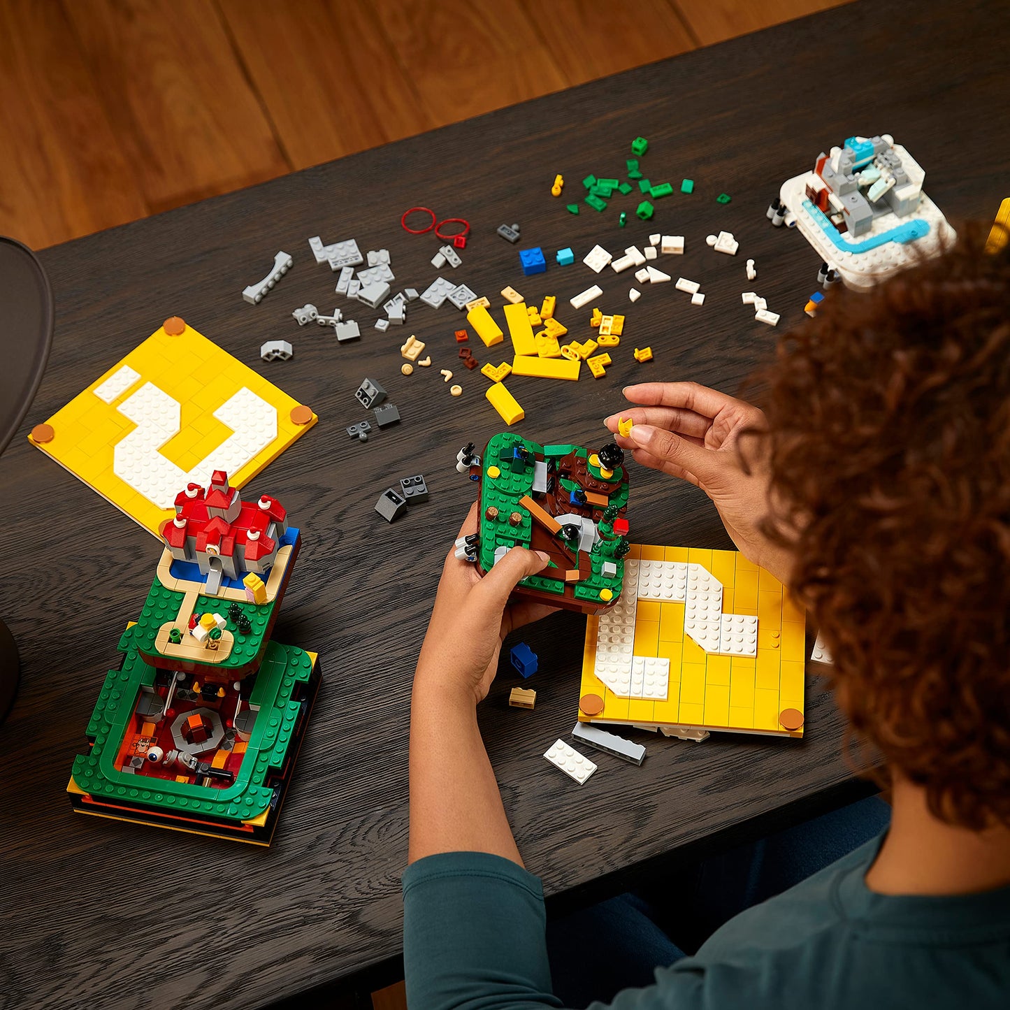 LEGO Super Mario Question Block from Super Mario 64 – 2,064-Piece Collectible Set with 10 Microfigures