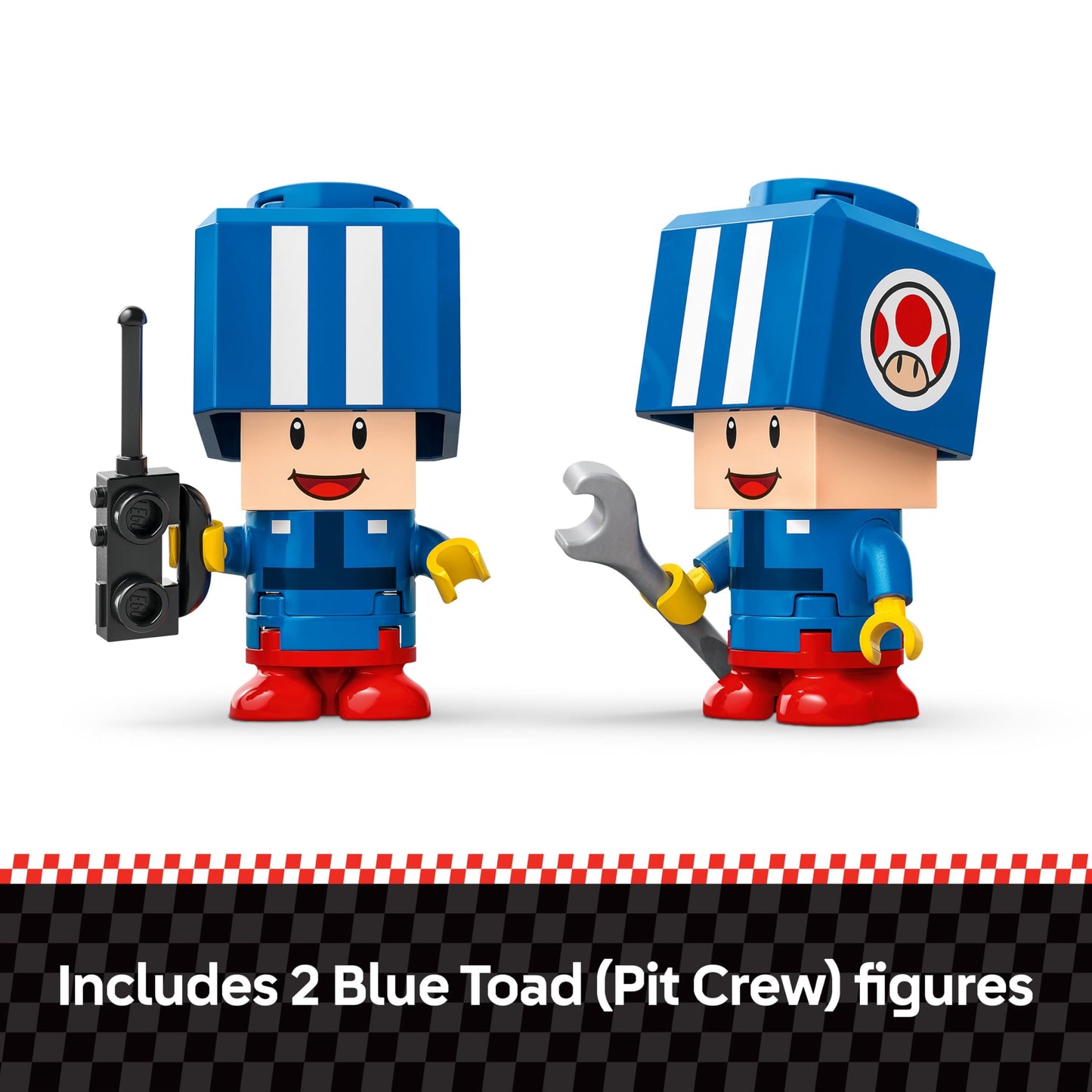 LEGO Super Mario Mario Kart Toad's Garage 72035 – Build & Race Collectible Toy for Kids 8+