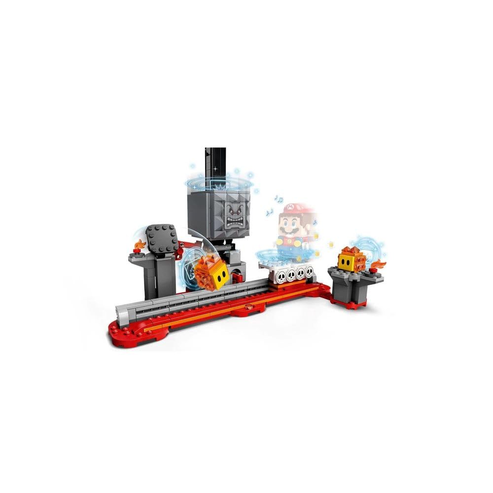 LEGO Super Mario Thwomp Drop Expansion Set 71376 – Expand Your Starter Course (393 Pieces)