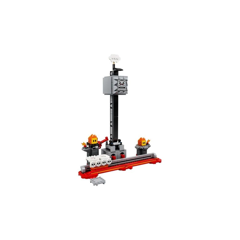 LEGO Super Mario Thwomp Drop Expansion Set 71376 – Expand Your Starter Course (393 Pieces)