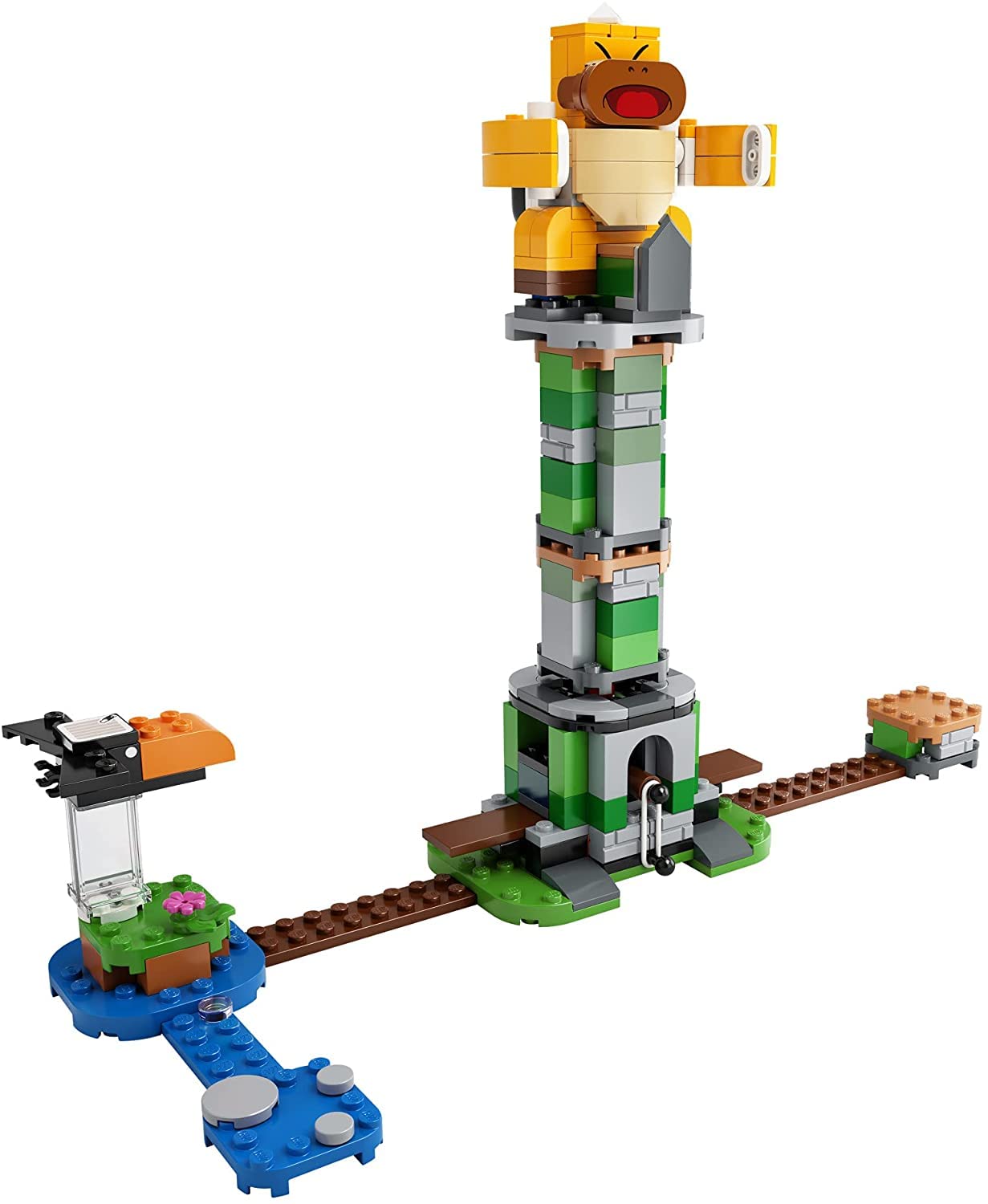 LEGO Super Mario Boss Sumo Bro Topple Tower Expansion Set 71388 – 231 Pieces, Multicolor