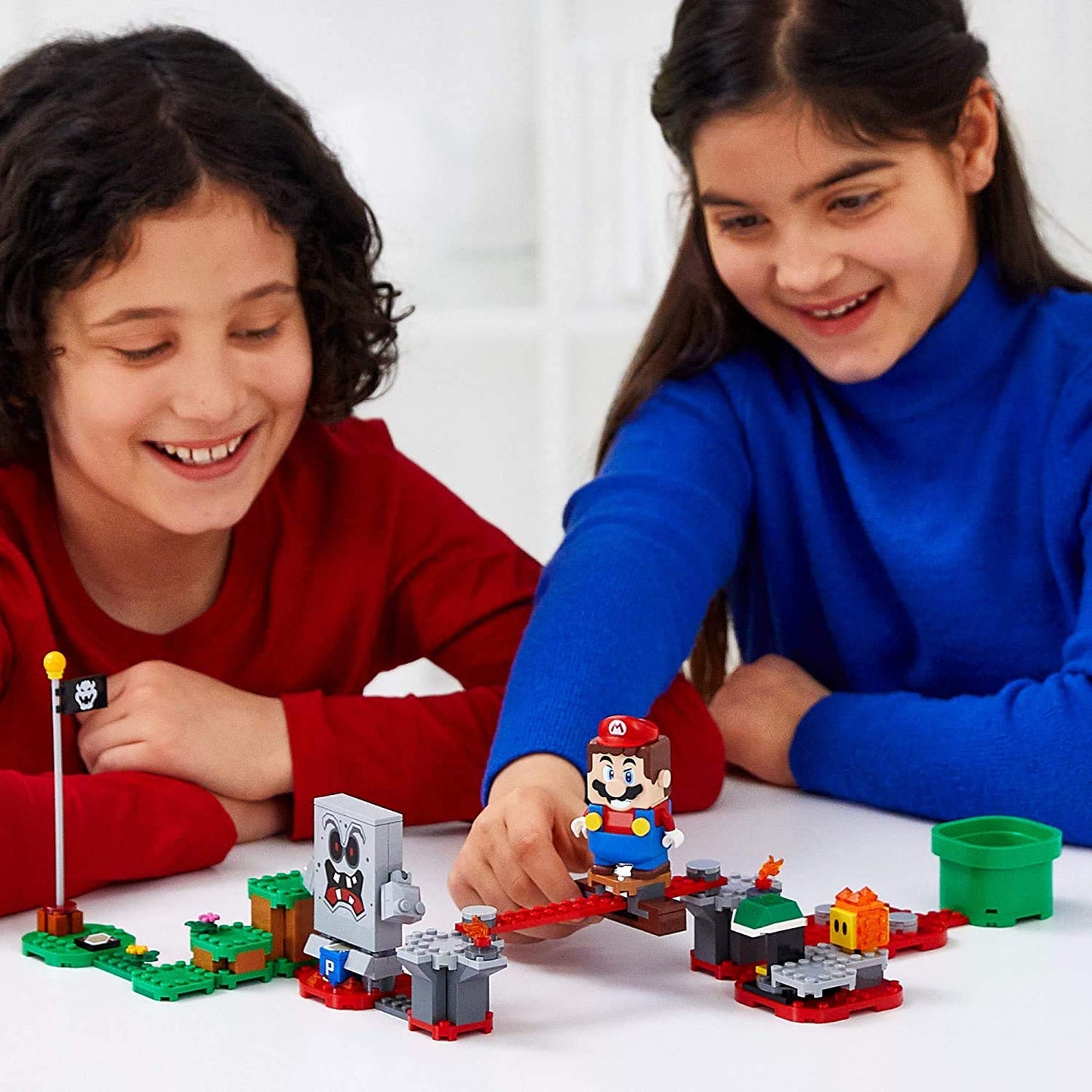 LEGO Super Mario Whomp’s Lava Trouble Expansion Set 71364 – 133 Pieces – Compatible with Starter Course 71360