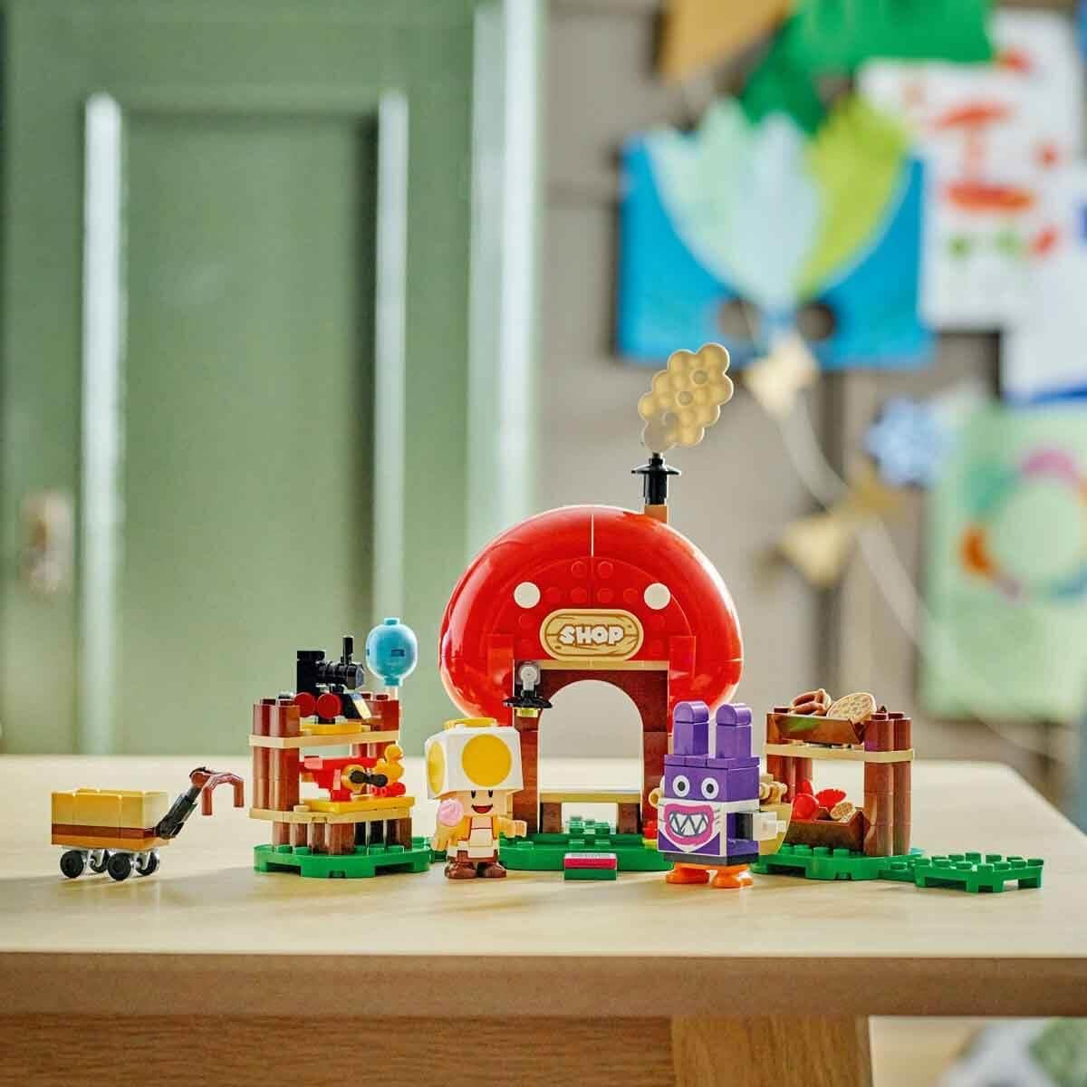 LEGO Super Mario Carottin & Toad Shop Expansion Set (71429) – 230 Pieces