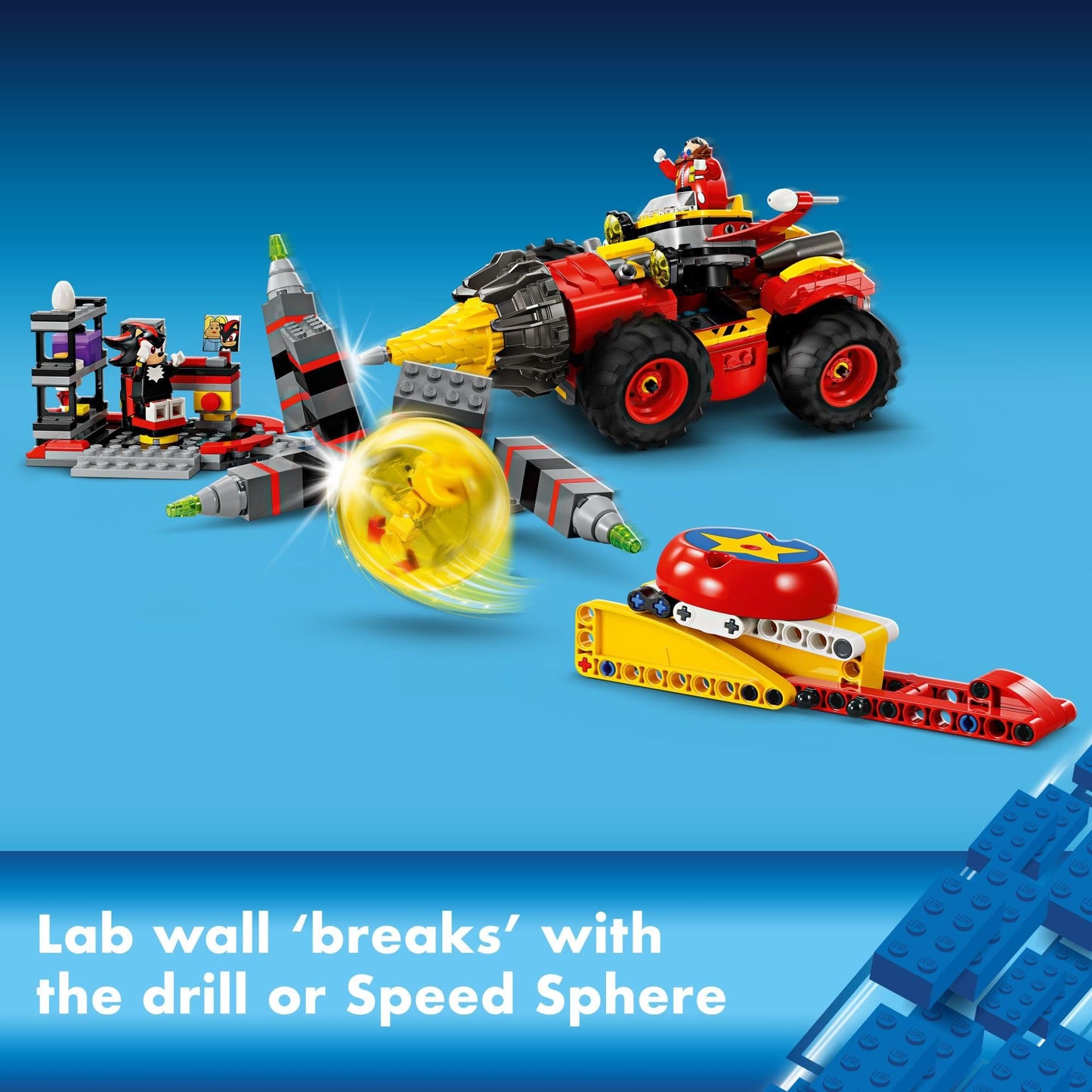 LEGO Sonic The Hedgehog: Super Sonic vs Egg Drillster 76999 – Build & Play