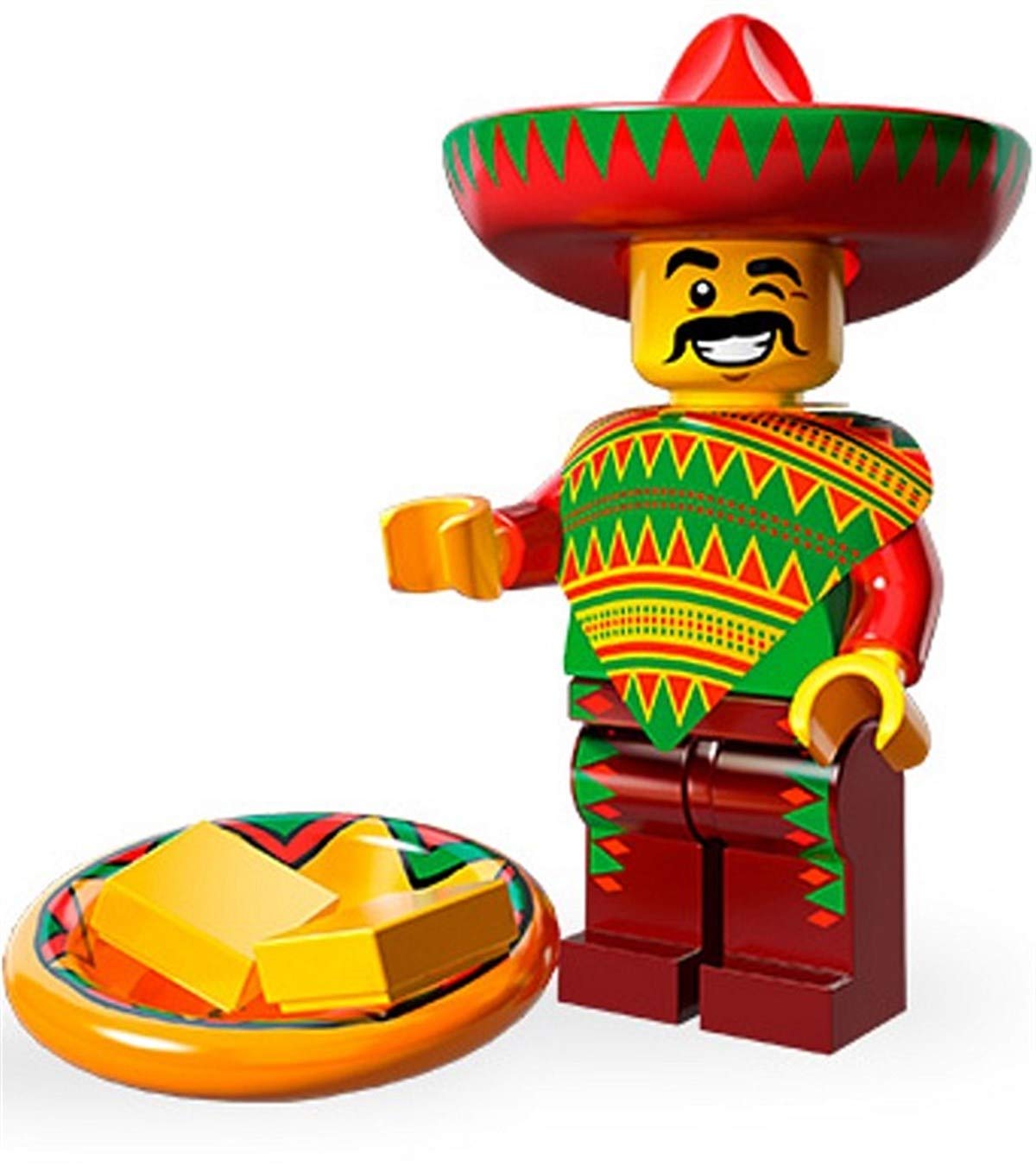 LEGO The Movie Taco Tuesday Guy Minifigure (71004) – Collectible Series 12