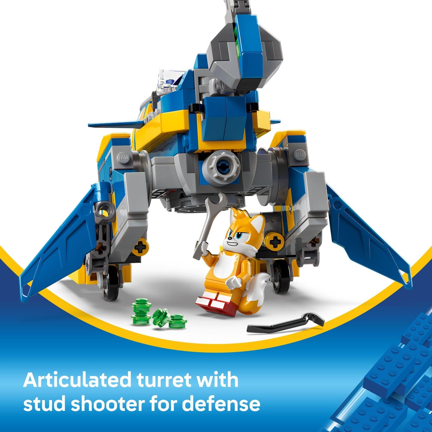 LEGO Sonic Cyclone vs Metal Sonic 77002 – Mech Suit Building Toy with Minifigs