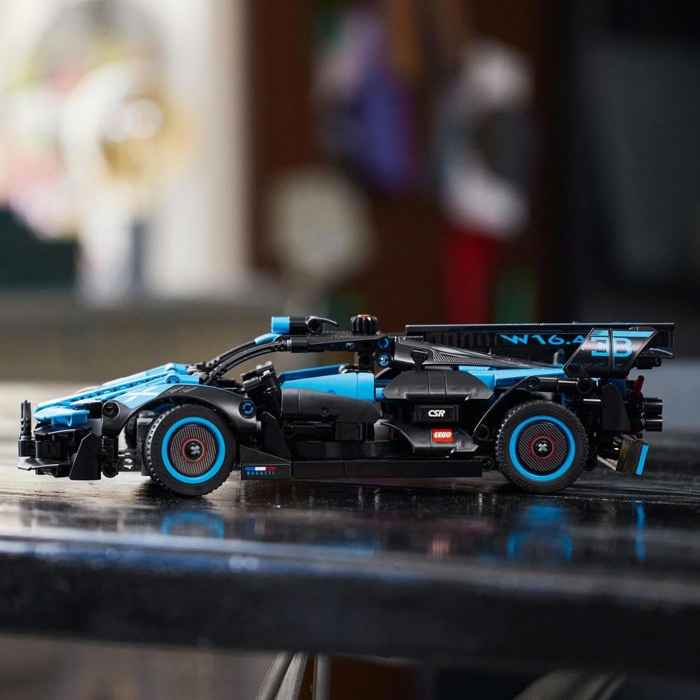 LEGO TECHNIC 42162 Bugatti Agile Blue – Advanced Build Kit for Display & Learning