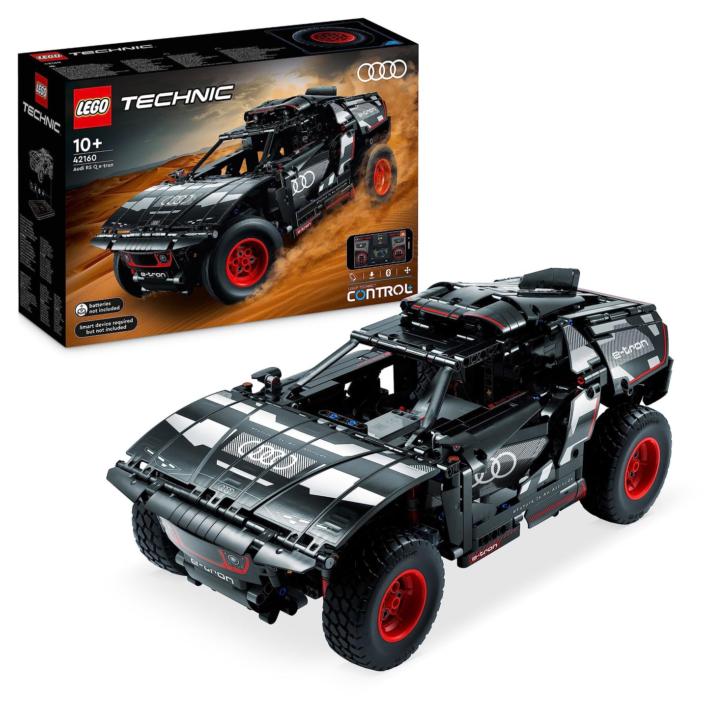 LEGO Technic Audi RS Q e-tron 42160 – Remote-Controlled Racer for Ages 10+