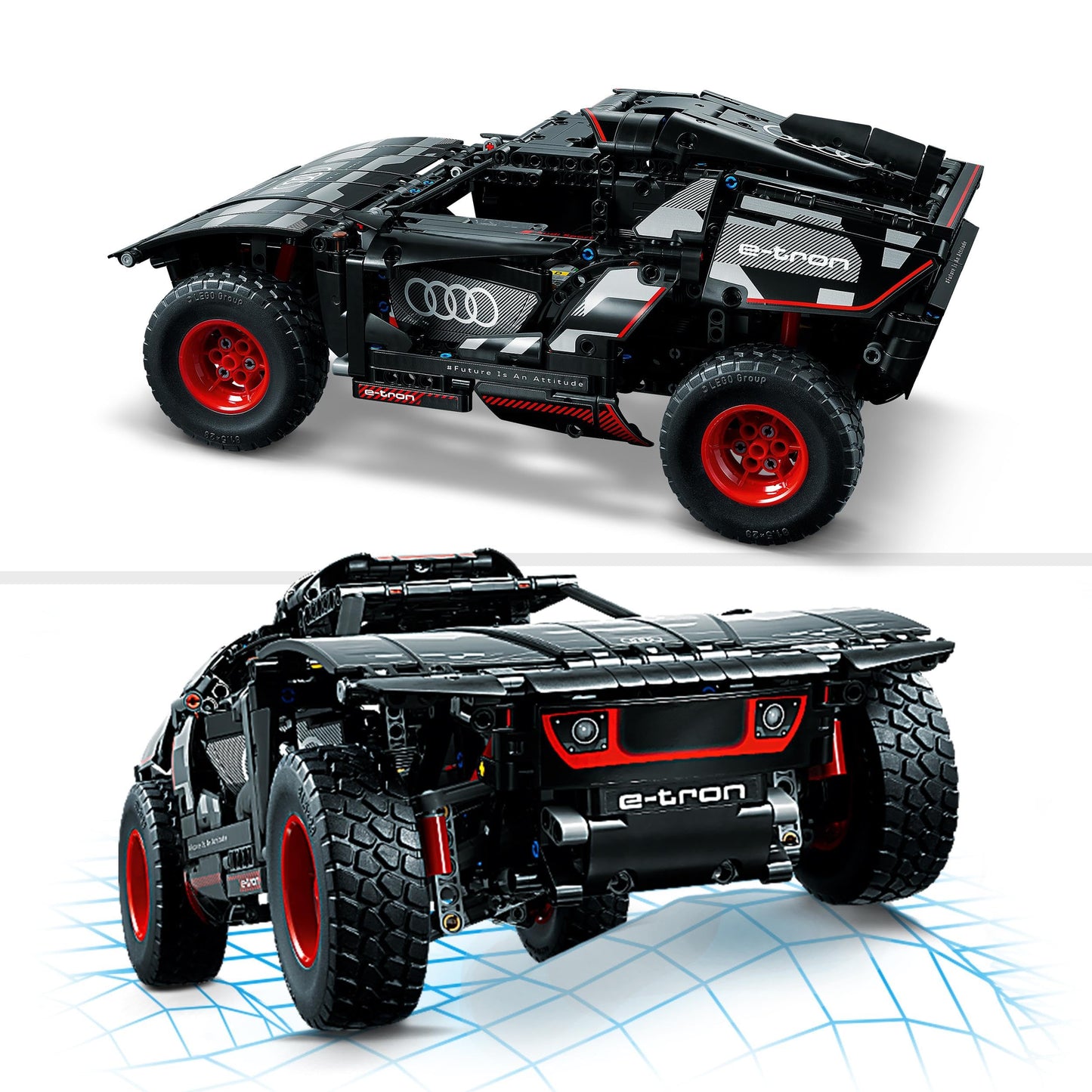 LEGO Technic Audi RS Q e-tron 42160 – Remote-Controlled Racer for Ages 10+