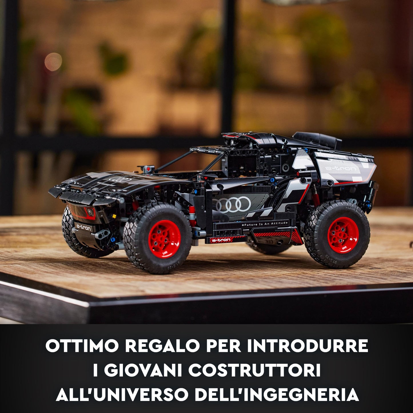 LEGO Technic Audi RS Q e-tron 42160 – Remote-Controlled Racer for Ages 10+