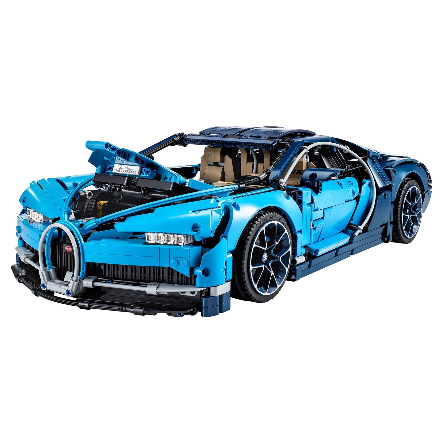 LEGO Technic Bugatti Chiron 42083 – 3599-Piece 1:8 Scale Model with W16 Engine