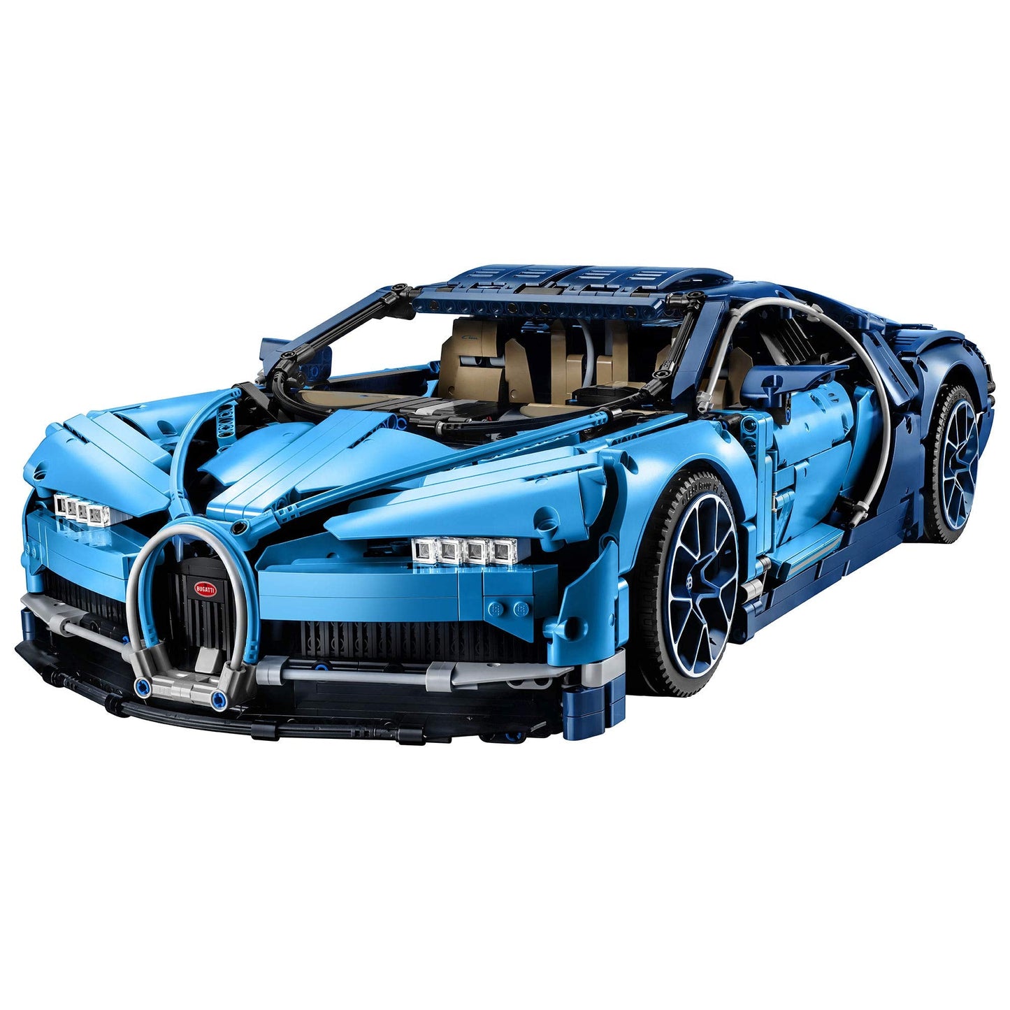 LEGO Technic Bugatti Chiron 42083 – 3599-Piece 1:8 Scale Model with W16 Engine