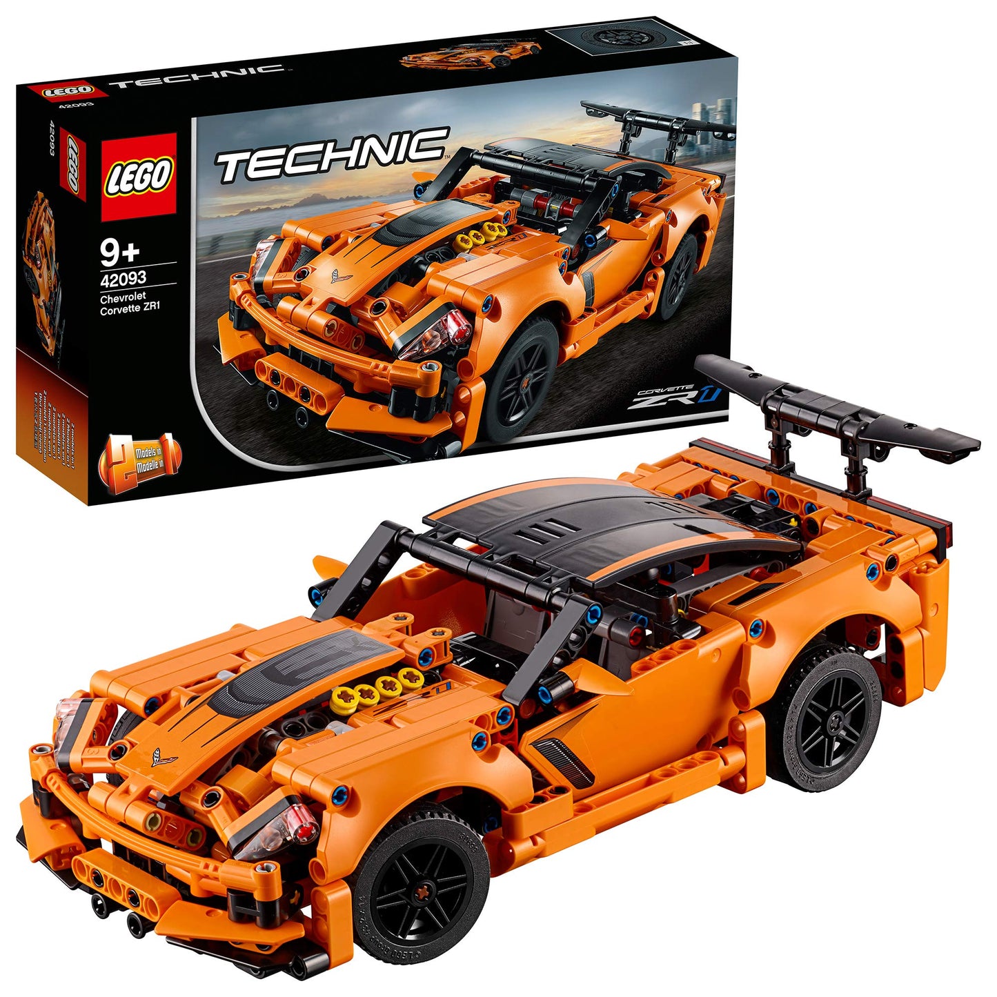 LEGO Technic Chevrolet Corvette ZR1 42093 Building Kit – 579 Pieces