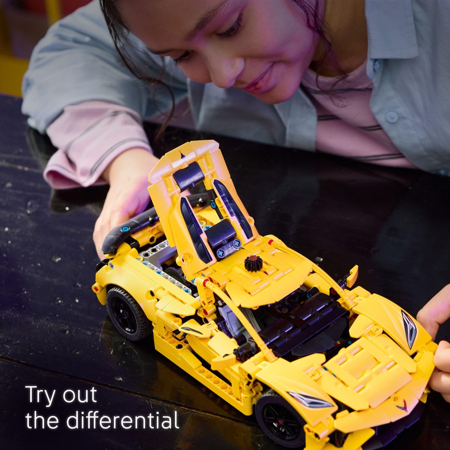 LEGO Technic Chevrolet Corvette Stingray 42205 – Build, Steer & Display