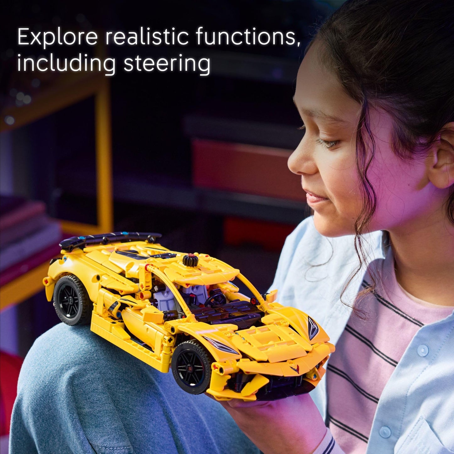 LEGO Technic Chevrolet Corvette Stingray 42205 – Build, Steer & Display