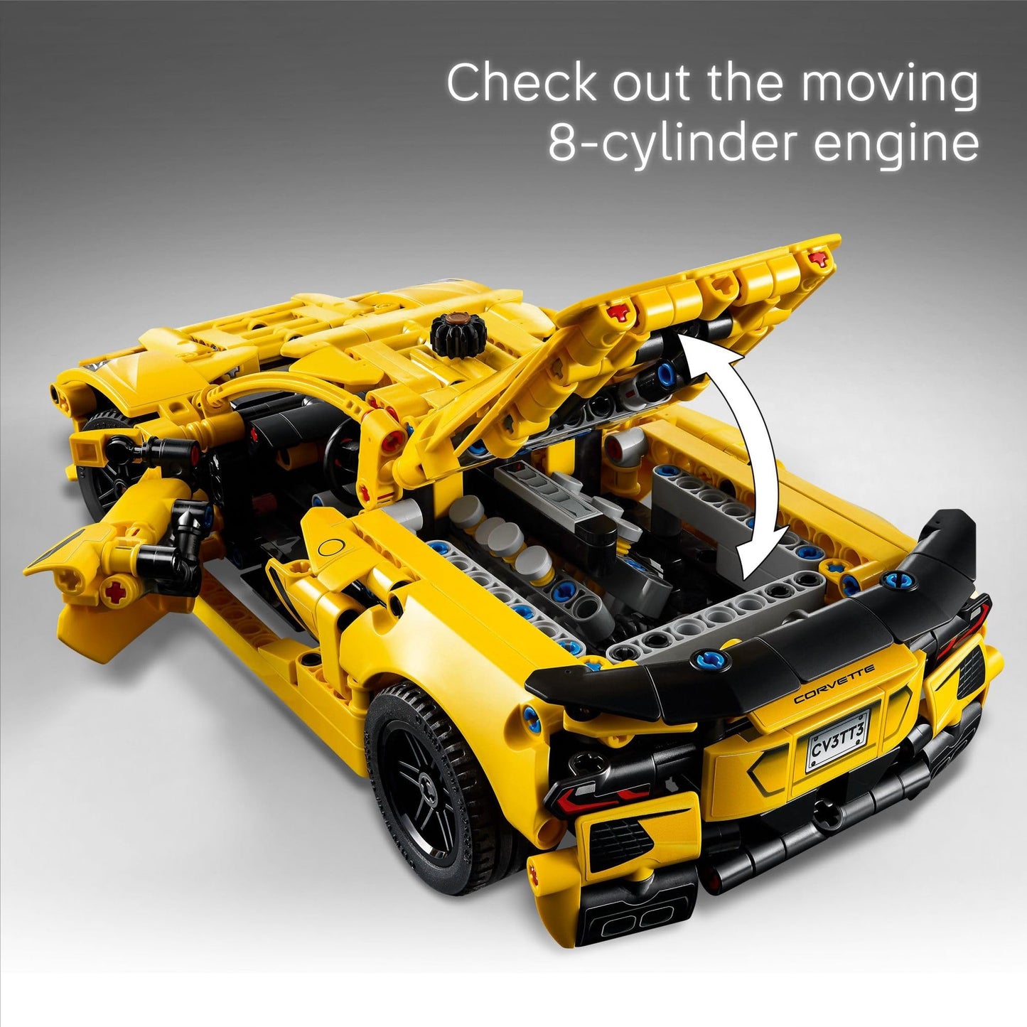 LEGO Technic Chevrolet Corvette Stingray 42205 – Build, Steer & Display