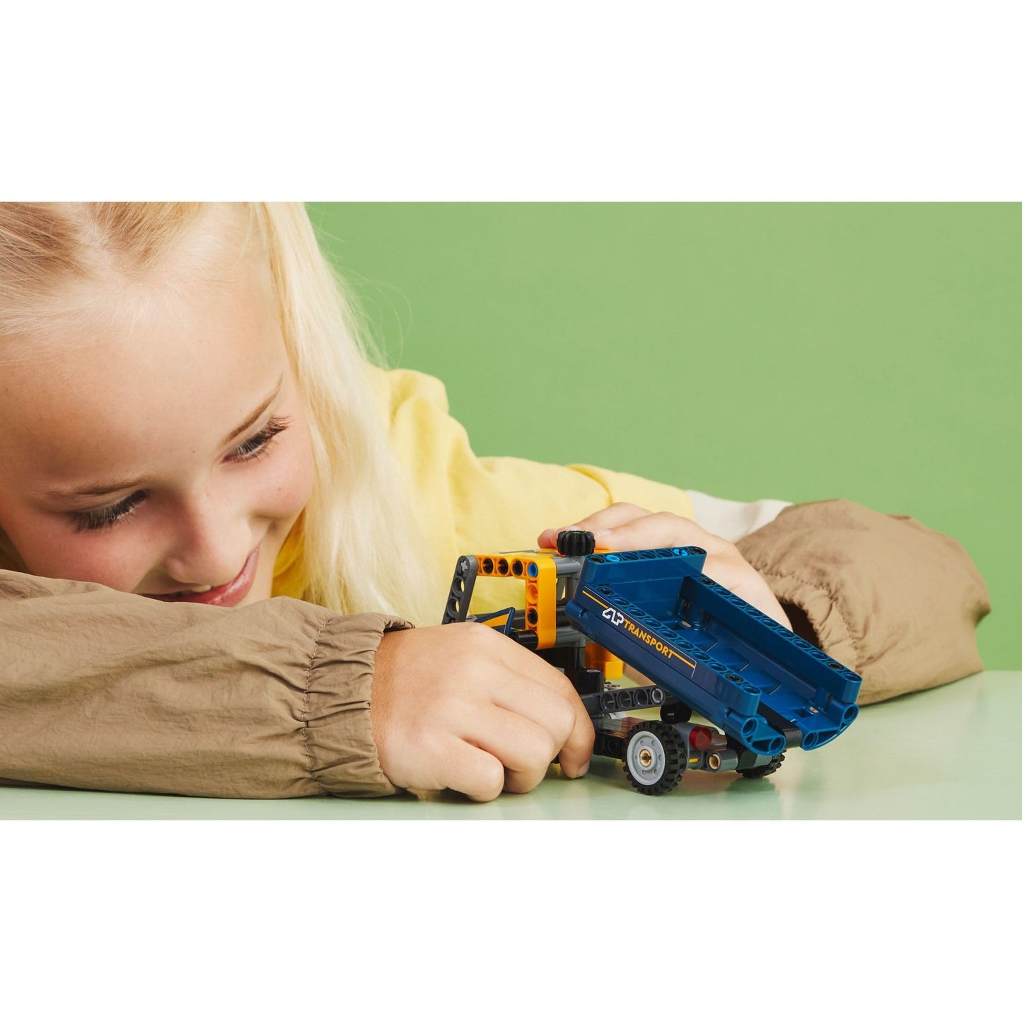 LEGO Technic Dump Truck 42147 2-in-1 Set | Build & Rebuild into Excavator