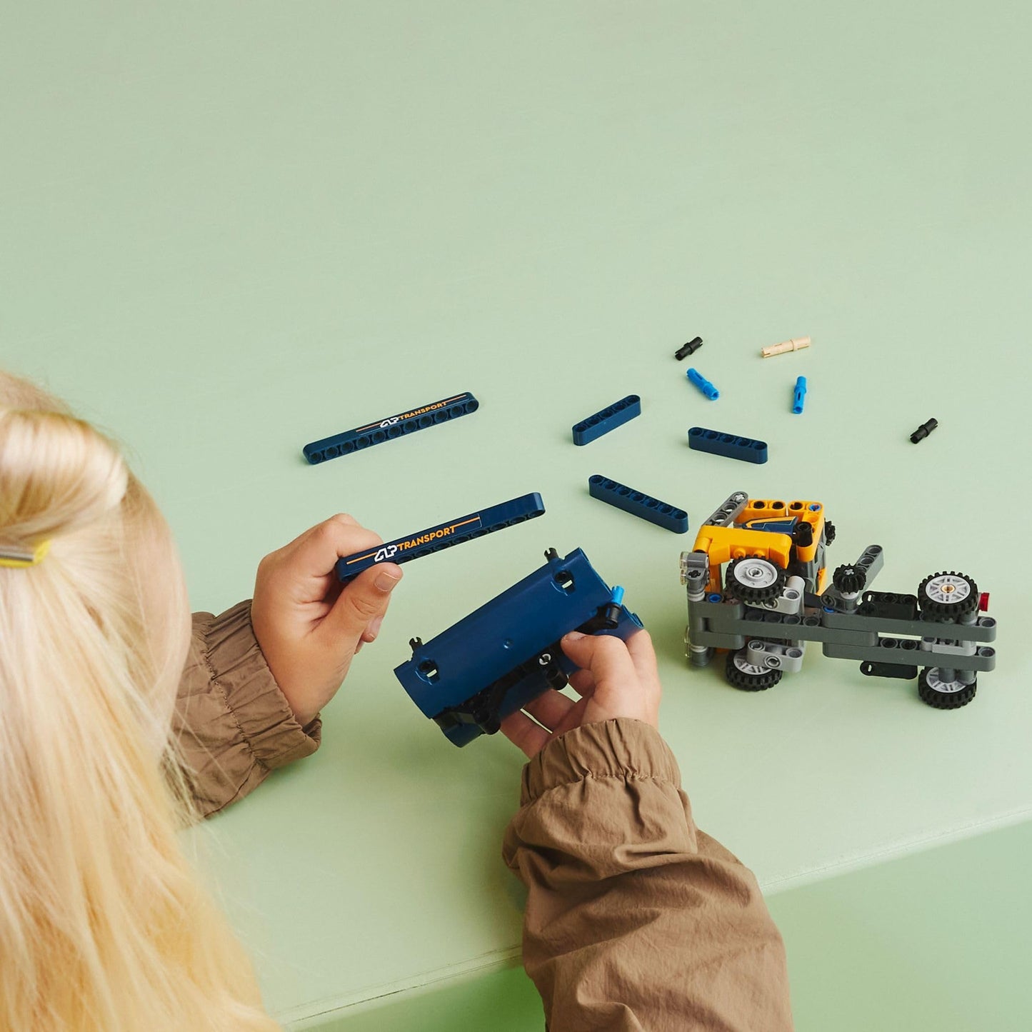 LEGO Technic Dump Truck 42147 2-in-1 Set | Build & Rebuild into Excavator