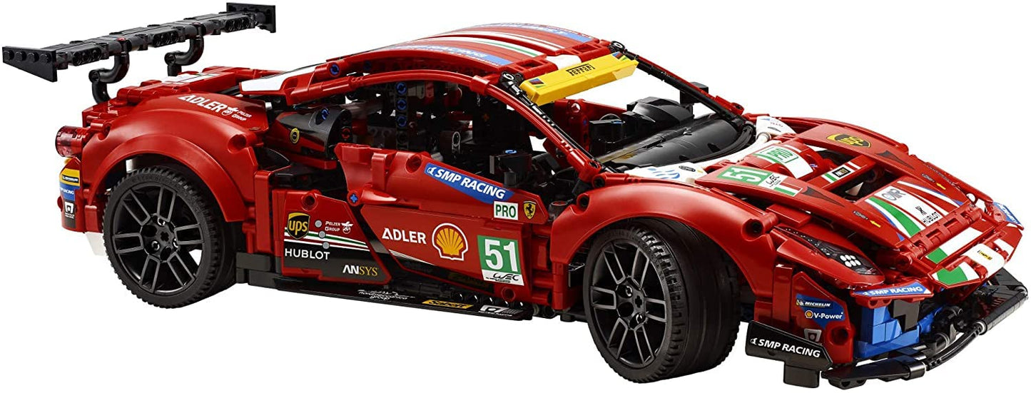 LEGO Technic Ferrari 488 GTE AF Corse #51 42125 – Exclusive Collectible Model Kit for Adults