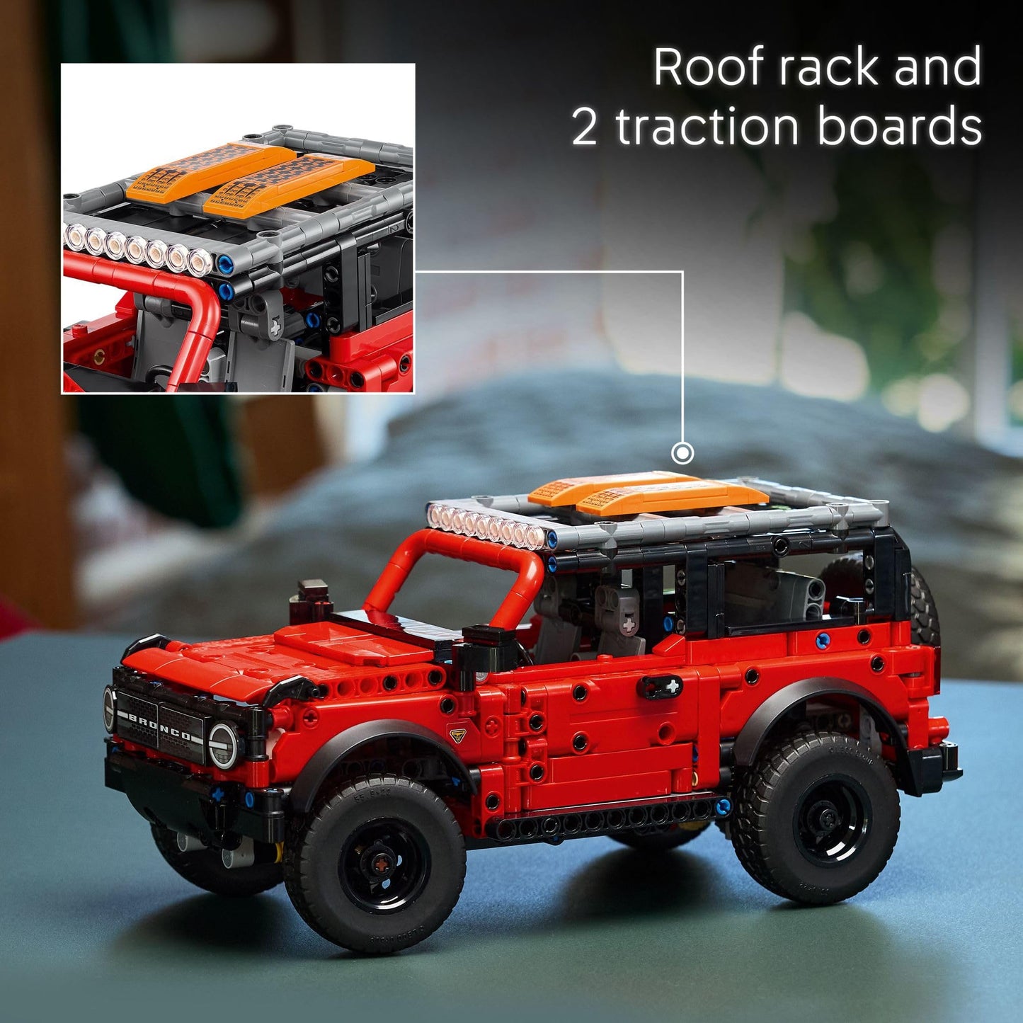 LEGO Technic Ford Bronco 42213 – Realistic Off-Road Model Car Kit for Ages 9+