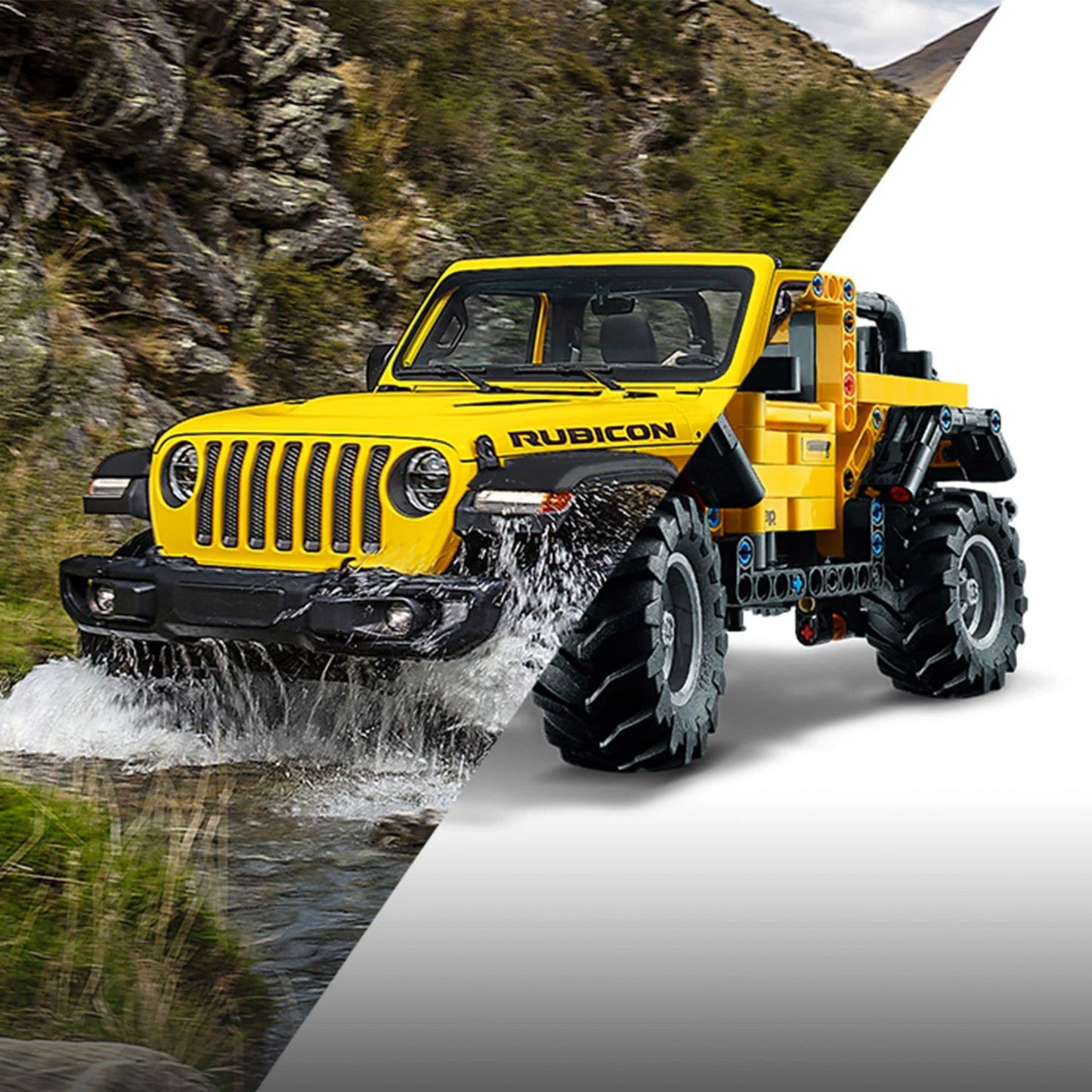 LEGO Technic Jeep Wrangler 42122 | 4x4 Off-Road Toy Car Building Kit