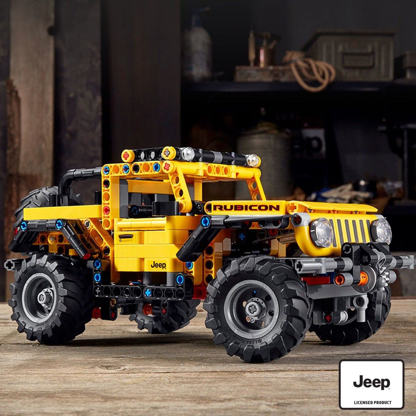 LEGO Technic Jeep Wrangler 42122 | 4x4 Off-Road Toy Car Building Kit