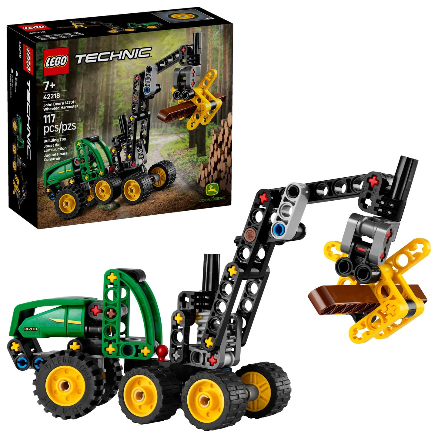 LEGO Technic John Deere 1470H Harvester (42218) – STEM Building Toy