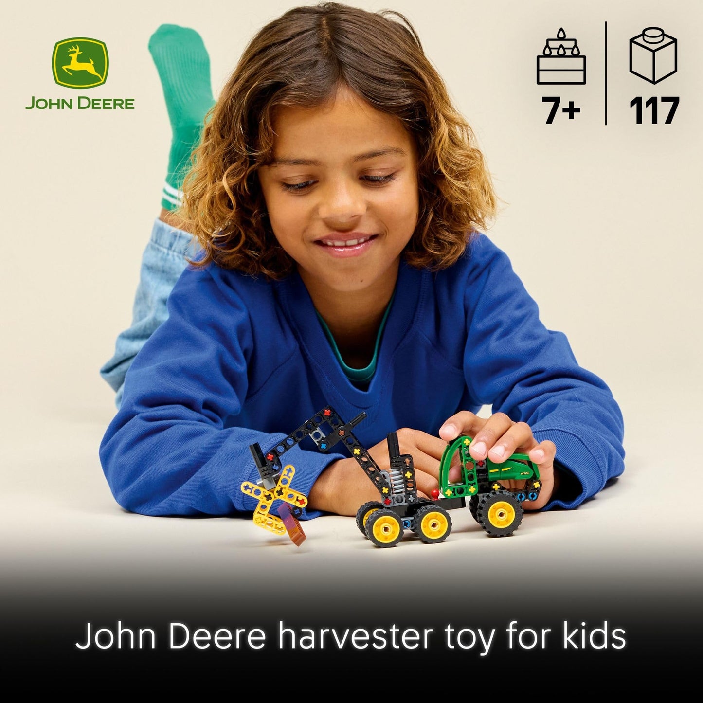 LEGO Technic John Deere 1470H Harvester (42218) – STEM Building Toy