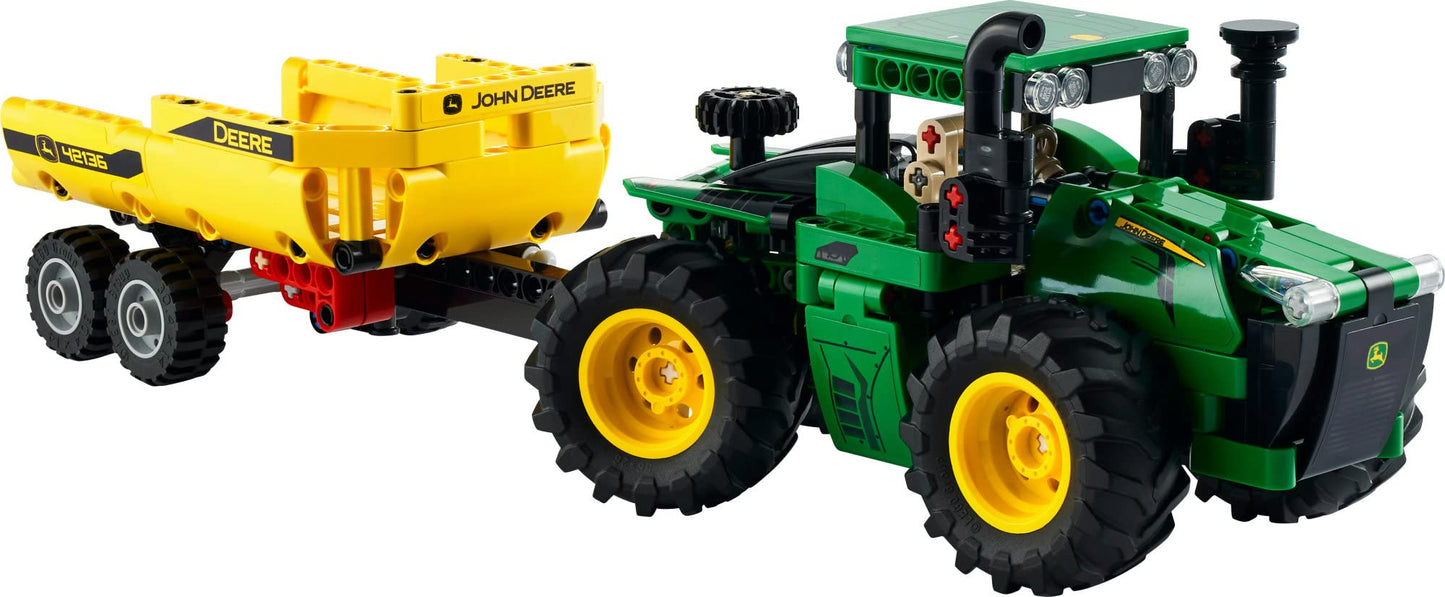 LEGO Technic John Deere 9620R 4WD Tractor 42136 with Tipping Trailer