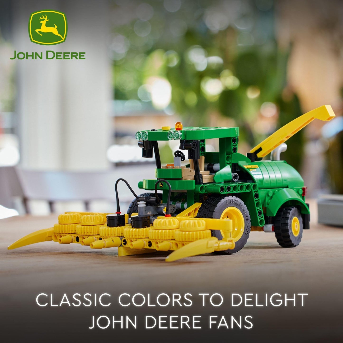 LEGO Technic John Deere 9700 Forage Harvester 42168 – Buildable Farm Toy for Ages 9+