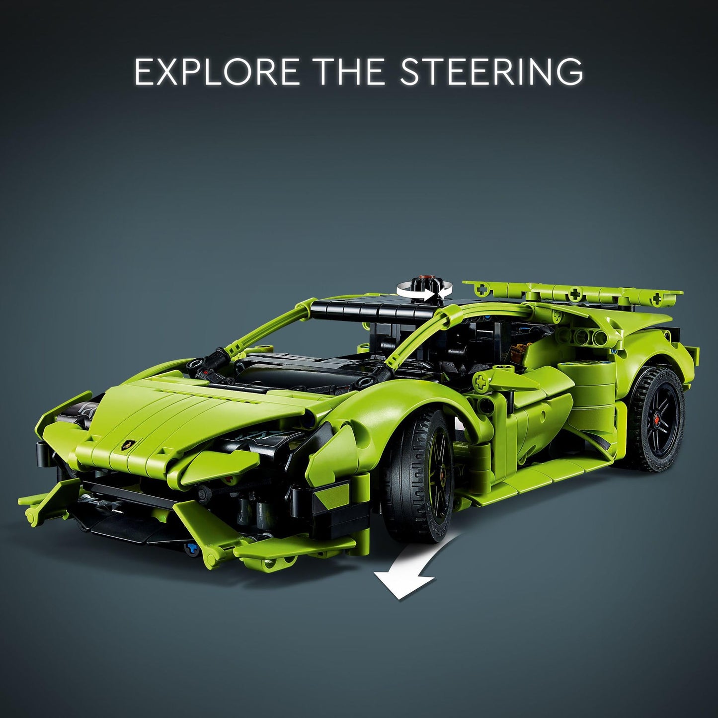 LEGO Technic Lamborghini Huracán Tecnica 42161 Buildable Sports Car Kit for Ages 9+