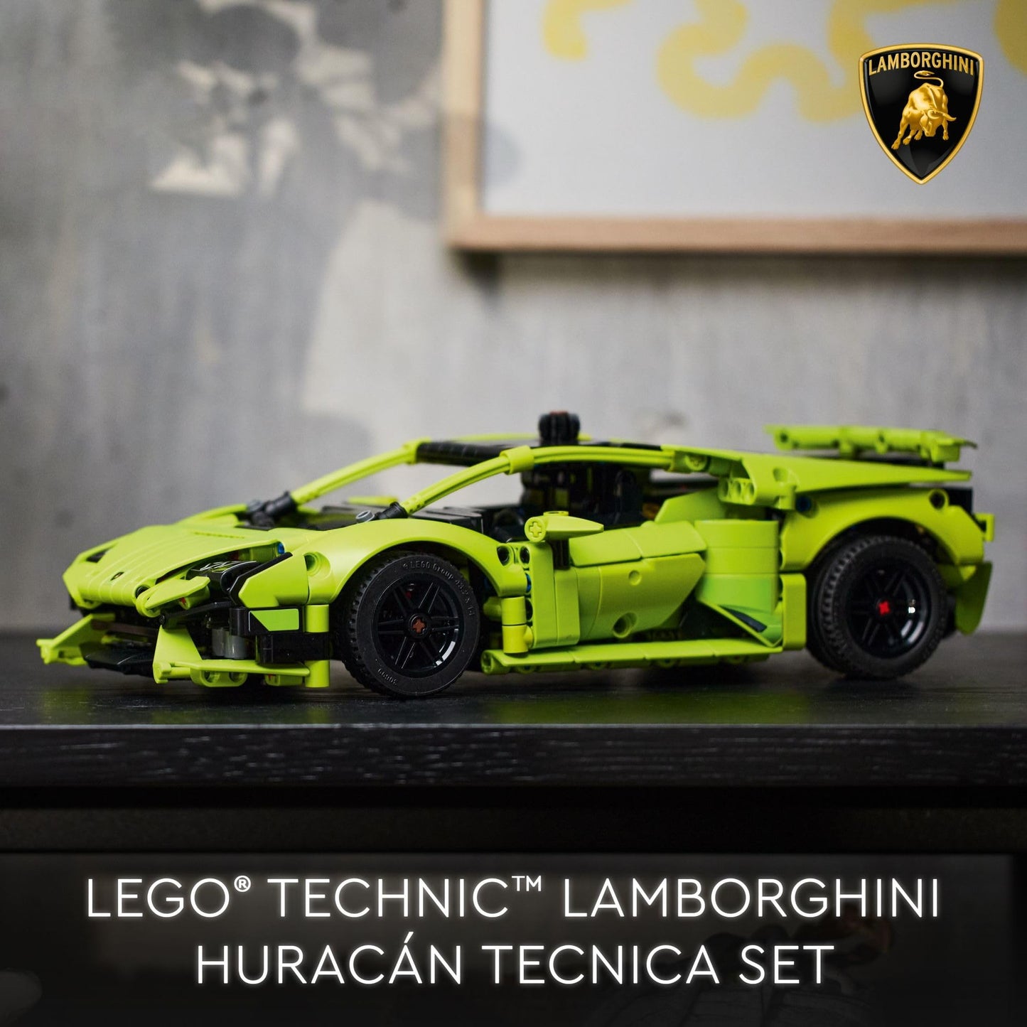 LEGO Technic Lamborghini Huracán Tecnica 42161 Buildable Sports Car Kit for Ages 9+