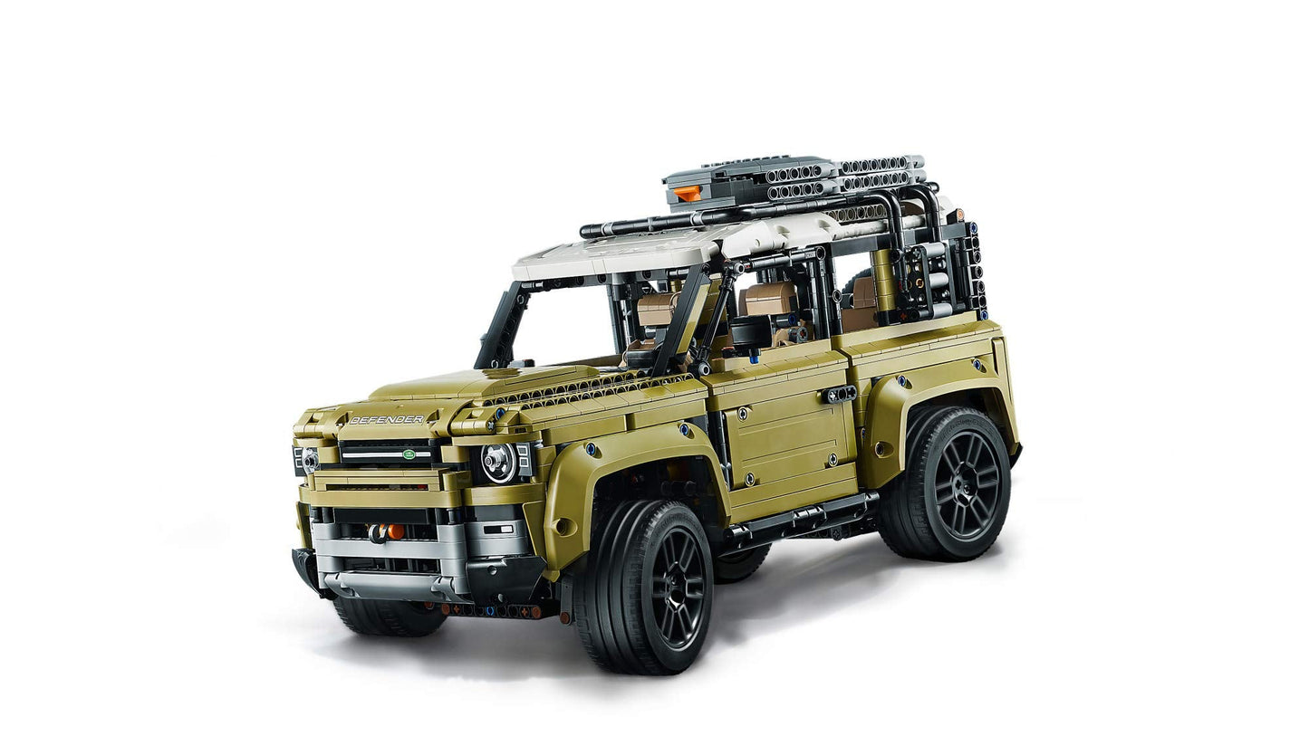 LEGO Technic Land Rover Defender 42110 Building Kit (2,573 Pieces) – Authentic, Display-Worthy Model